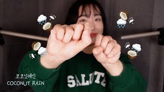 ASMRㅣ🥥🌧️☔️ 가장 요청 많았던 코코넛레인 COCONUT RAIN ASMR 🥥🌧️☔️ [upl. by Chappie]