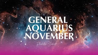 ♒️AQUARIUS NOV👉Intuisimu makin tajam Kamu mampu melampaui pencapaianmu Keberuntungan di pihakmu💫🎁💥 [upl. by Wilden]