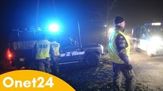 Wypadek wojskowego myśliwca w okolicach Kałuszyna  Onet24 [upl. by Menis458]