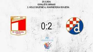 HALUBJAN vs DINAMO 02 3 kolo skupine A Kvarnerska rivijera [upl. by Iveel]