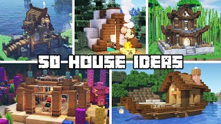 50 Minecraft House Ideas for your Survival World [upl. by Beutner]