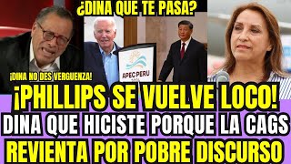 ¡EXPL0TA EN VIVO PHILLIPS NO PUEDE CREER QUE DINA HAGA ESTO EN LA APEC DISTE VERGÜENZA EJENA [upl. by Eiral388]