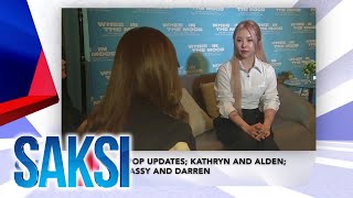 Saksi Recap KPop updates Kathryn and Alden Cassy and Darren Originally aired on April 12 2024 [upl. by Ahsienak]