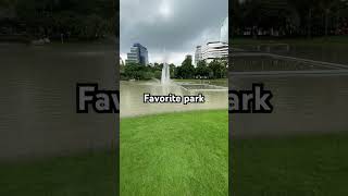 My favorite park in Bangkok  park bangkokthailand travel viralvideo sukhumvit hmm [upl. by Iman]