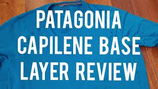 Patagonia Best Baselayer Ever Capilene Air Mid weight Review [upl. by Lombardi164]