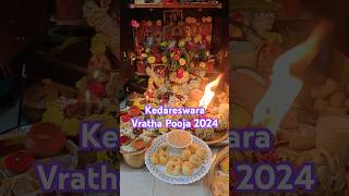 Kedareswara Vratha Pooja 2024 [upl. by Inavoj888]