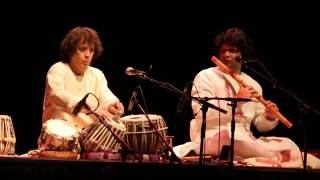 ZAKIR HUSSAIN AND RAKESH CHAURASIA [upl. by Epoillac]