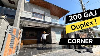 200 Gaz CORNER Charming Duplex for Sale  Sector 125 Mohali [upl. by Eelymmij400]