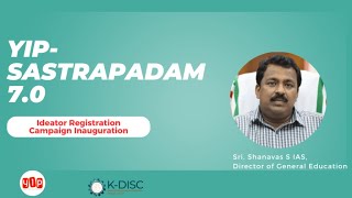 YIP Sastrapadam 70 Ideator Registration Campaign Inauguration [upl. by Anyk]