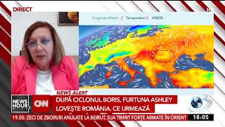 Furtuna Ashley lovește România Șefa ANM spune la ce să ne așteptăm [upl. by Urbanus]