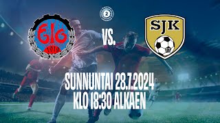 ELO  SJK AKATEMIA2 SEINÄJOKI  MIESTEN KAKKONEN  SU 2872024  KLO 1830 [upl. by Peppel]