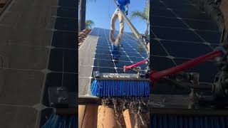 Shining Bright The Art of Perfect Solar Panel Cleaning [upl. by Ennywg]