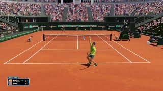 Nadal V Ruud Roland Garros 2022 Final  AO Tennis 2 [upl. by Nyltiac]