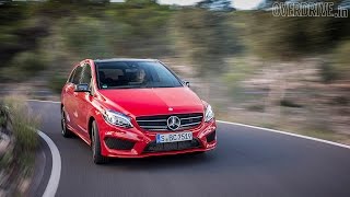 2015 MercedesBenz BClass facelift  First Drive Review [upl. by Barth581]