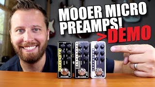 3 Amazing Micro Preamps From Mooer [upl. by Sigsmond]