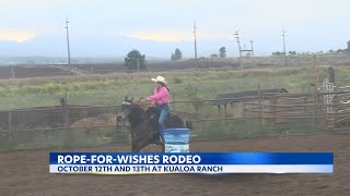 Lazy L Ranch hosts 7th annual RopeforWishes Rodeo to benefit MakeAWish Hawaii [upl. by Accisej]