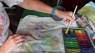 Inktense Discover an Exciting Fabric Painting Method [upl. by Hubsher111]