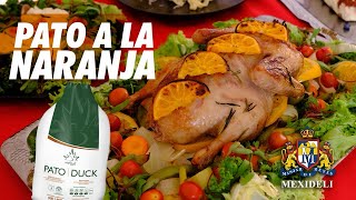 RECETA PATO A LA NARANJA ¡Disfruta de un delicioso pato perfecto para la temporada de fiestas [upl. by Enehs508]