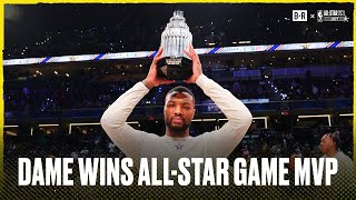 Damian Lillard Wins 2024 NBA AllStar Kobe Bryant MVP Trophy [upl. by Franklyn]