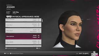 Kendall Jenner Face Creation MLB The Show 24 [upl. by Rauch]