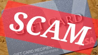 Gift Card Scam Alert [upl. by Lin607]