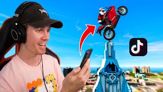 Recreating VIRAL GTA 5 STUNTS On Tik Tok 36 [upl. by Hutchings902]