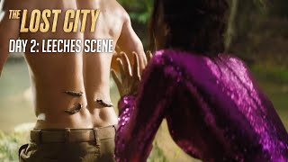 The Lost City  Leeches Scene  Sandra Bullock amp Channing Tatum [upl. by Nohsid]