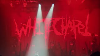 Whitechapel  The Saw is The Law  LIVE Chicago 2024 [upl. by Klos]