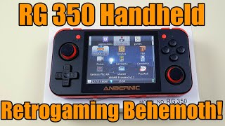 RG350  Anbernic  Retro Gaming Handheld  Unboxed  Reviewed  Rated [upl. by Cimah]