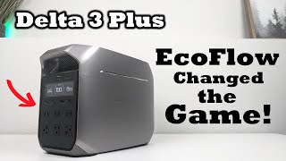 The New EcoFlow Delta 3 Plus Is A HUGE Upgrade [upl. by Diver]