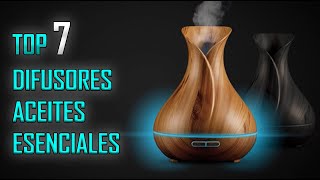 Top 7 🍃 Mejores DIFUSORES de ACEITES ESENCIALES 2024 [upl. by Sillihp527]