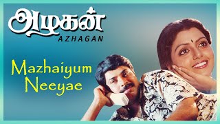 Mazhayum Neyae  Azhagan Tamil movie songs [upl. by Aynotahs]