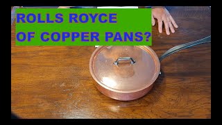 A Look at the Mauviel 24cm Copper Saute Pan [upl. by Nomed292]