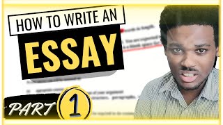 CSEC English A How to Write an Essay PersuasiveArgumentative [upl. by Dubenko]