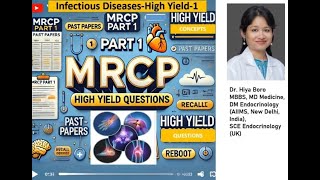 Infectious diseases for MRCP Part 1 Lecture 1MCQS [upl. by Nroht]