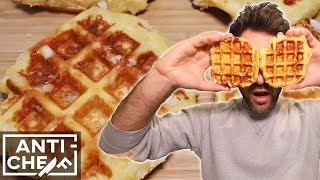 how to make PERFECT BELGIAN WAFFLES [upl. by Lehar902]