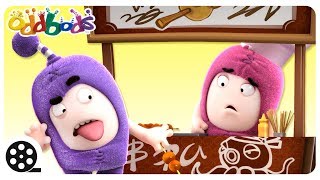 Oddbods  Food Famished  Funny Cartoons For Kids [upl. by Thorncombe723]