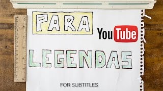 Como ativar legendas no YouTube  Aprenda a usarSubtitles YouTube  Learn to use [upl. by Gurney]