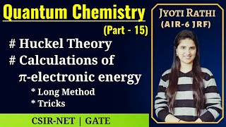 Huckel theory of conjugated systemsEnergy calculationsBenzeneetheneallylic systemtricks [upl. by Atteve]