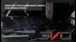 3D Printing Polycarbonate Parts for Production [upl. by Dorcea]