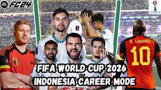 SUPER GREGET DAN PENUH DRAMA  FIFA WORLD CUP 2026 FC 24 TIMNAS INDONESIA CAREER MODE 16 BESAR [upl. by Kimitri657]