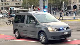 Einsatzfahrt Stadtpolizei Zürich [upl. by Rosario]