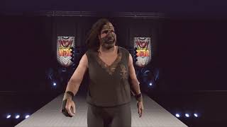 Mankind Epic Entrance WWE 2K23 [upl. by Ilysa828]