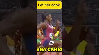 Let her cook Sha’Carri Richardson fyp trending running shacarririchardson [upl. by Kristal957]