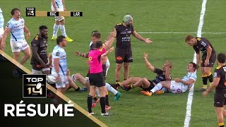 TOP 14  Résumé Racing 92La Rochelle 1319  Barrages  Saison 20182019 [upl. by Aiouqes]