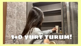 ARTIK TEK BAŞIMA YAŞAYACAĞIM🤩  10 dairemi birlikte yerleştirelim🤍yurt turu odaturu yurt [upl. by Acinoed]