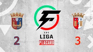 Torreense 2 X 3 SC Braga  5º Jornada da Liga Placard 202425 [upl. by Northrup]