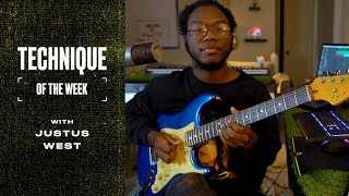 Justus West Teaches Double Stops  Technique of the Week  Fender [upl. by Engud]