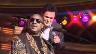 Stevie Wonder amp Donny Osmond [upl. by Junieta]