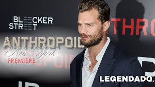 LEGENDADO tb  JAMIE DORNAN amp Cillian Murphy  NY Premiere ‘Anthropoid’ 2016 🖤🤵🏻🗽 [upl. by Croteau]